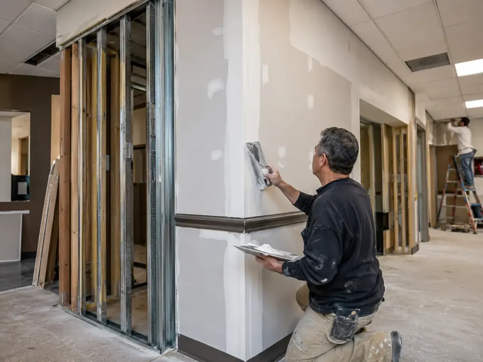 Commercial Drywall Repair Services in Springfield, MO project detail — Turnover Repairs, Durable Finish Levels, and Recurring Damage Prevention
