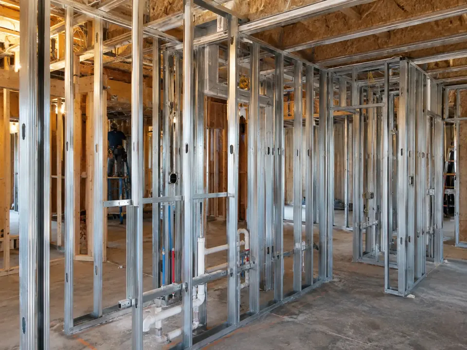 Metal Stud Framing Services in Springfield, MO project detail — Door Frames, Backing, and Drywall Attachment to Metal Studs